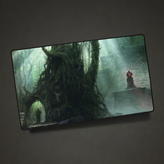 1985 Games - Jungle Temple Themed Playmat