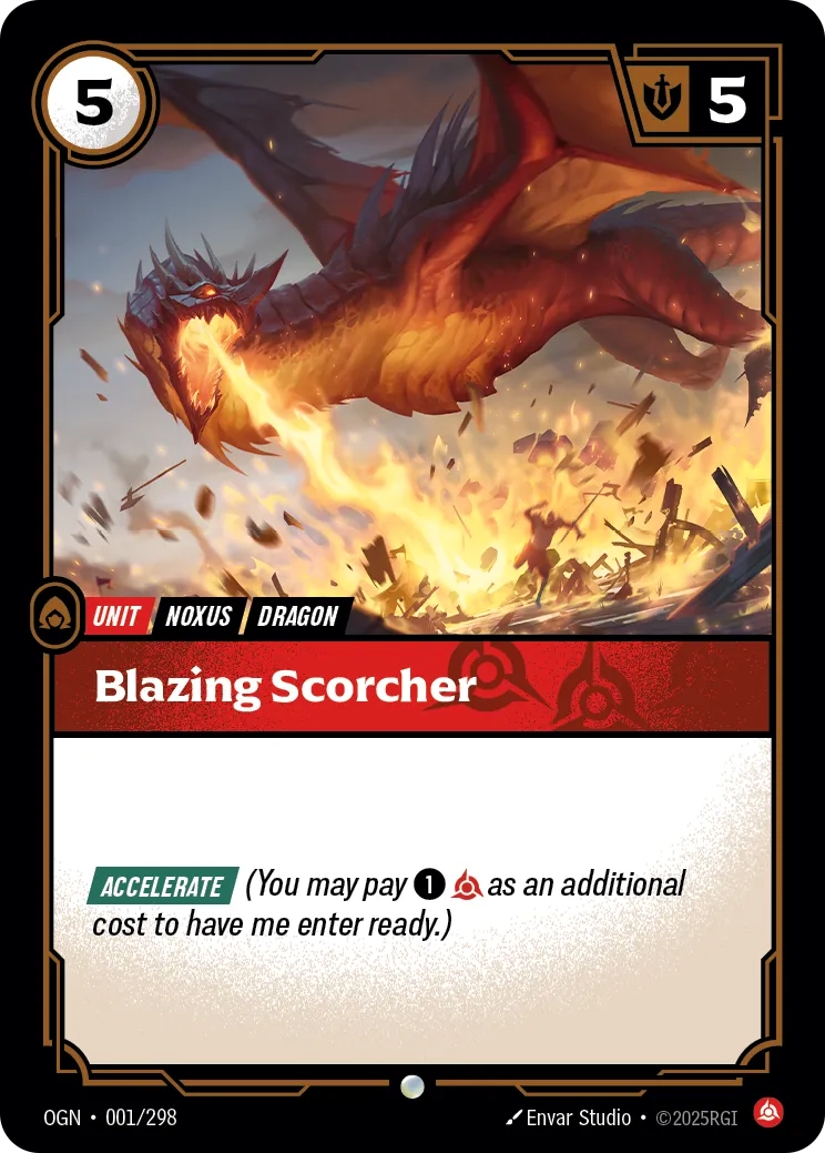 Blazing Scorcher [Organized Play Promos]