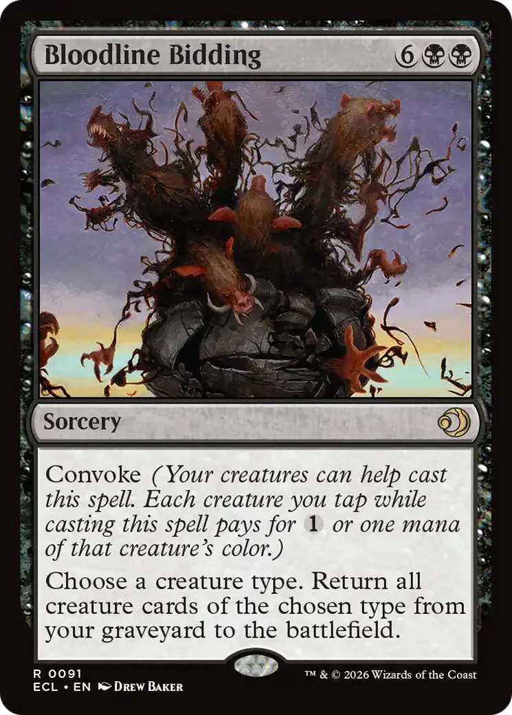 Bloodline Bidding [Lorwyn Eclipsed]