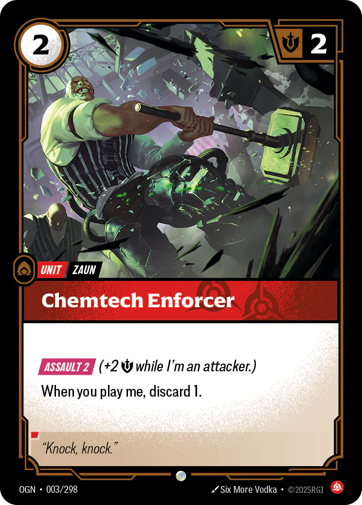 Chemtech Enforcer [Origins] 003/298
