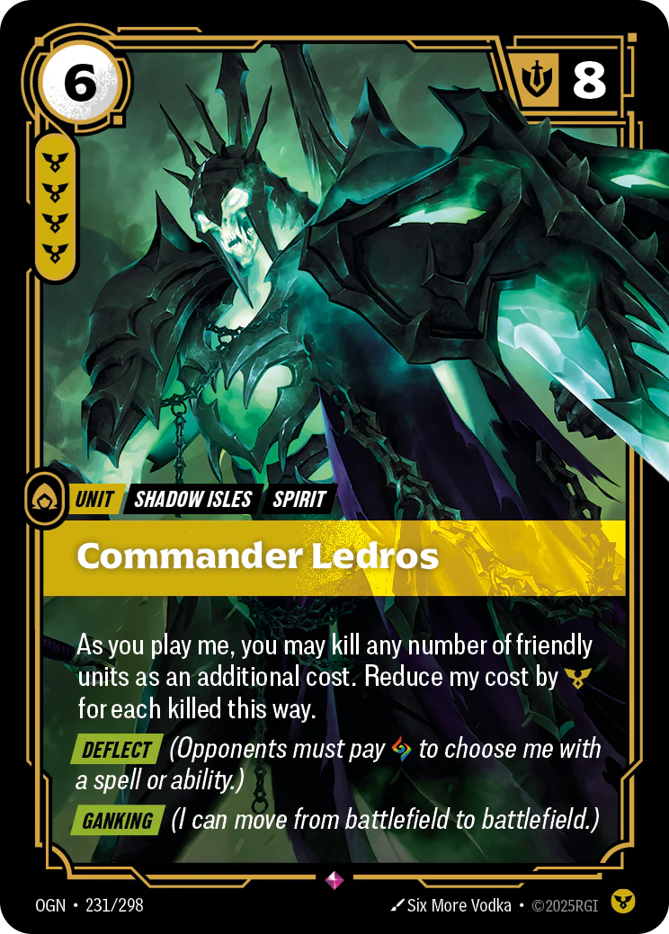Commander Ledros [Origins] 231/298