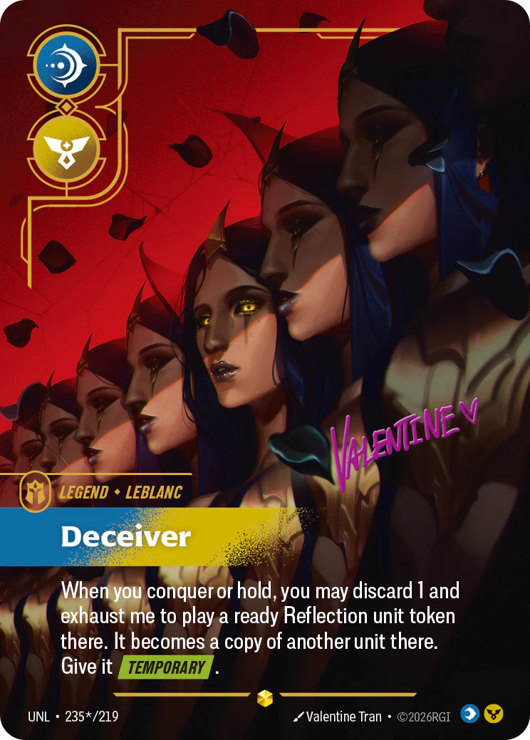 LeBlanc, Deceiver (Overnumbered) (Signature) [Unleashed] 235*/219