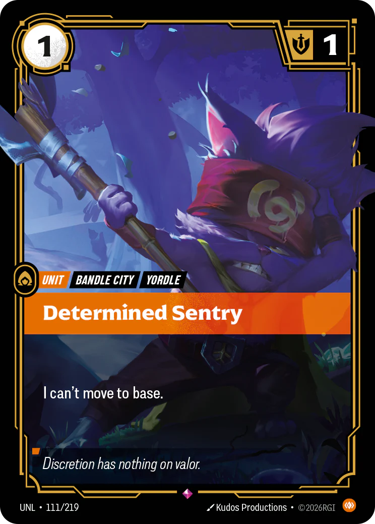 Determined Sentry [Unleashed] 111/219