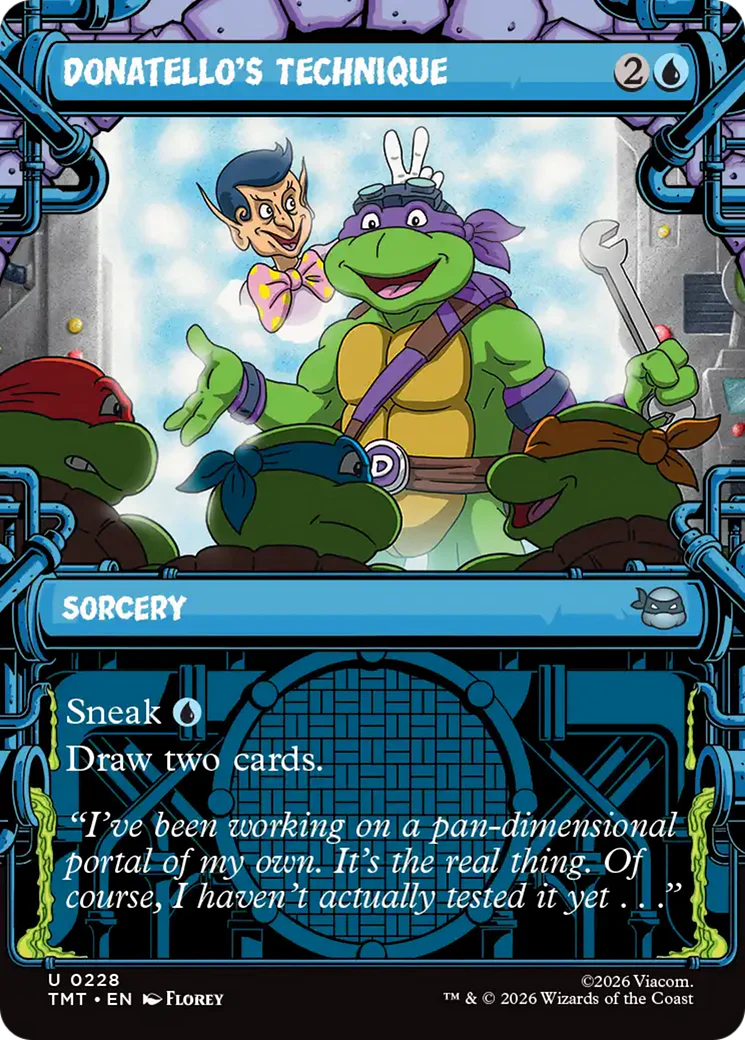 Donatello's Technique (Showcase) [Teenage Mutant Ninja Turtles]