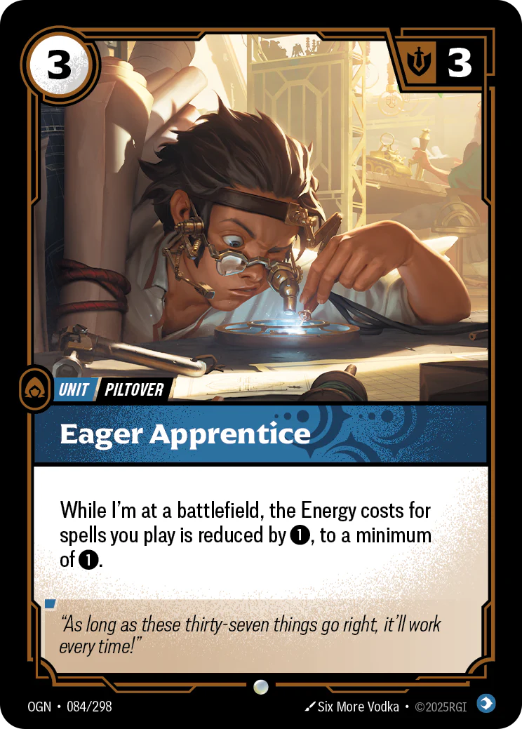 Eager Apprentice [Origins] 084/298