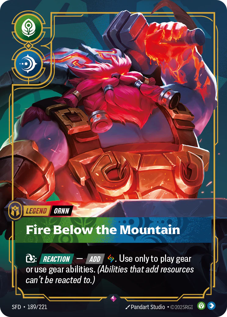 Ornn, Fire Below the Mountain [Spiritforged] 189/221