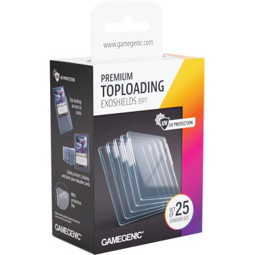 Gamegenic - Premium Toploading Exoshields (25ct)