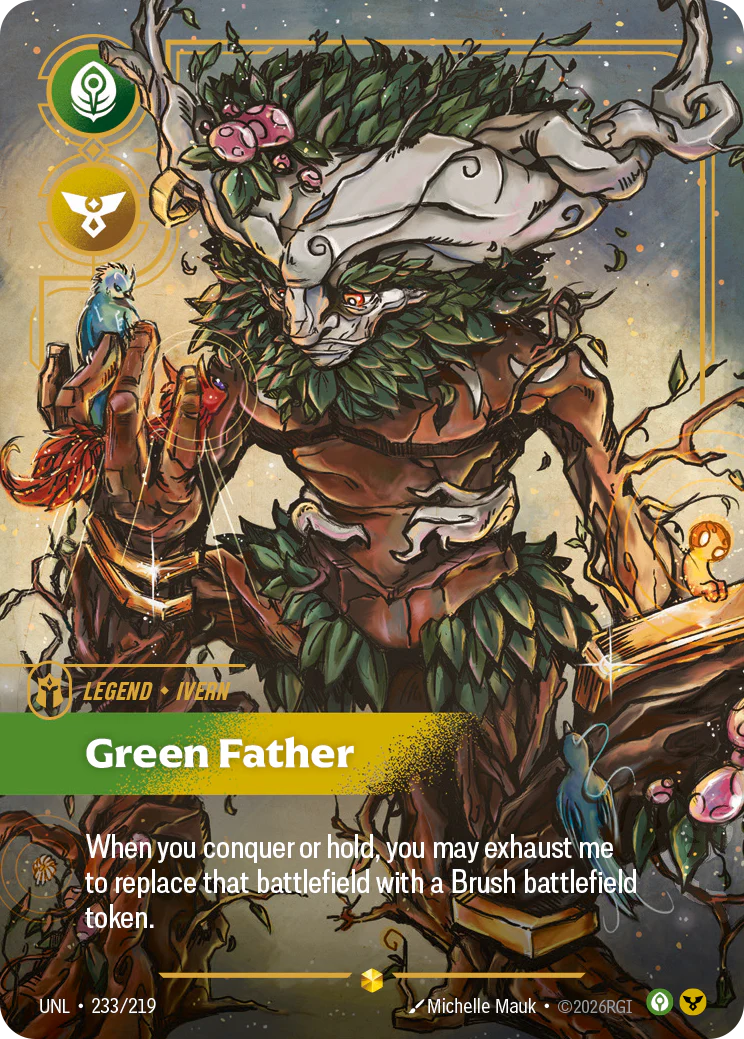 Ivern, Green Father (Overnumbered) [Unleashed] 233/219
