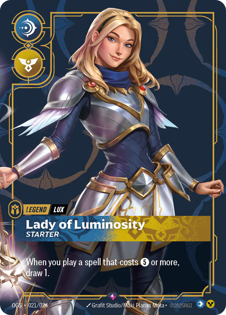 Lux, Lady of Luminosity - Starter [Origins: Proving Grounds] 021/024