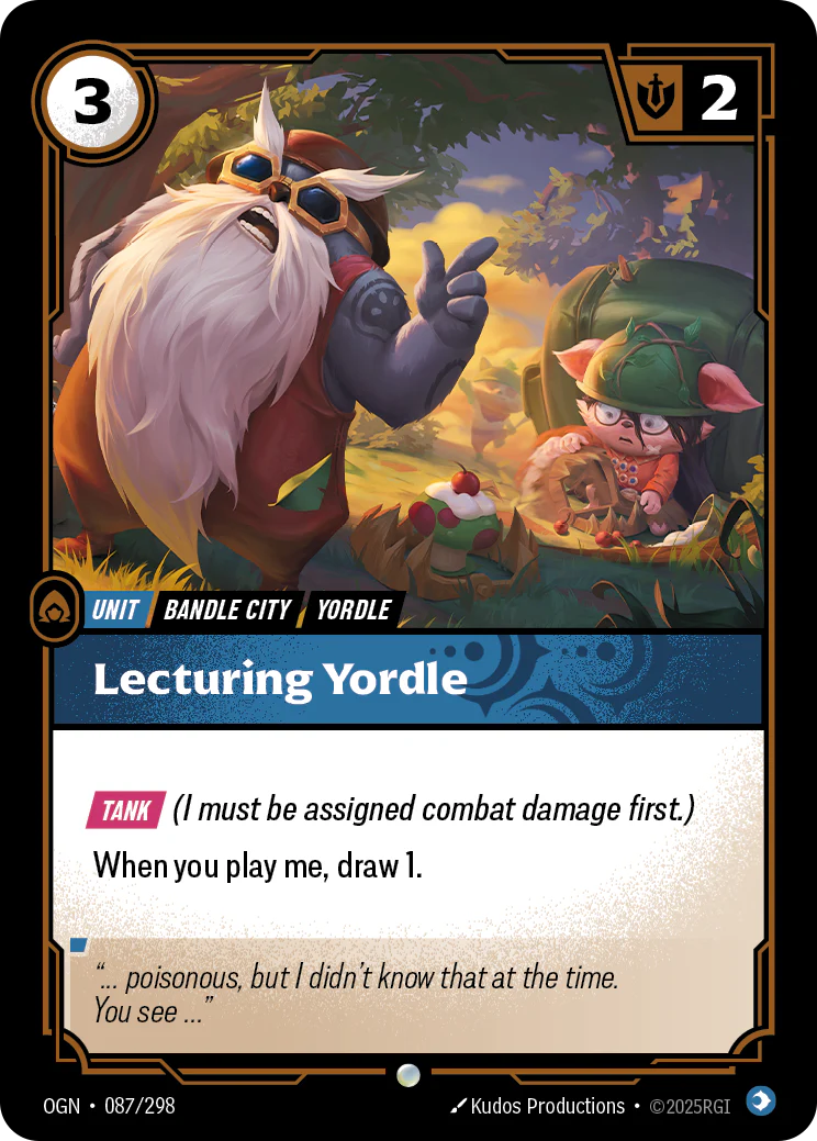 Lecturing Yordle [Origins] 087/298