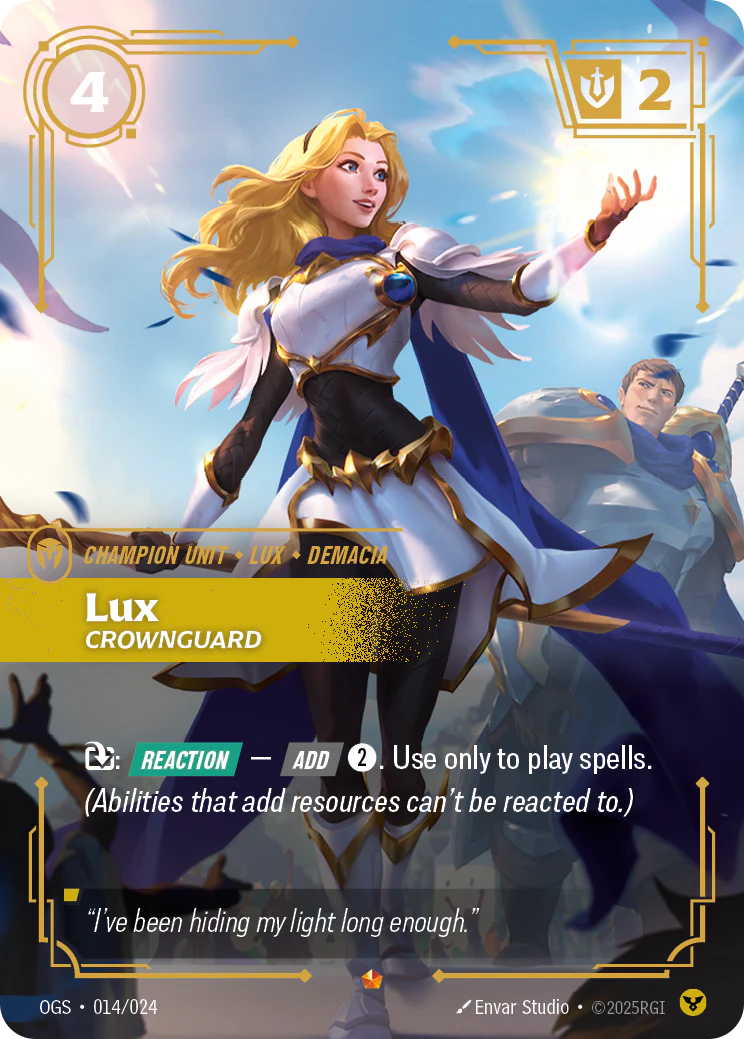 Lux, Crownguard [Origins: Proving Grounds] 014/024