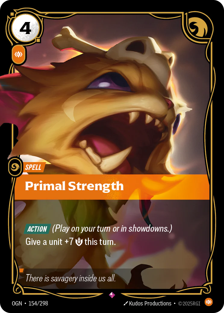 Primal Strength [Origins] 154/298