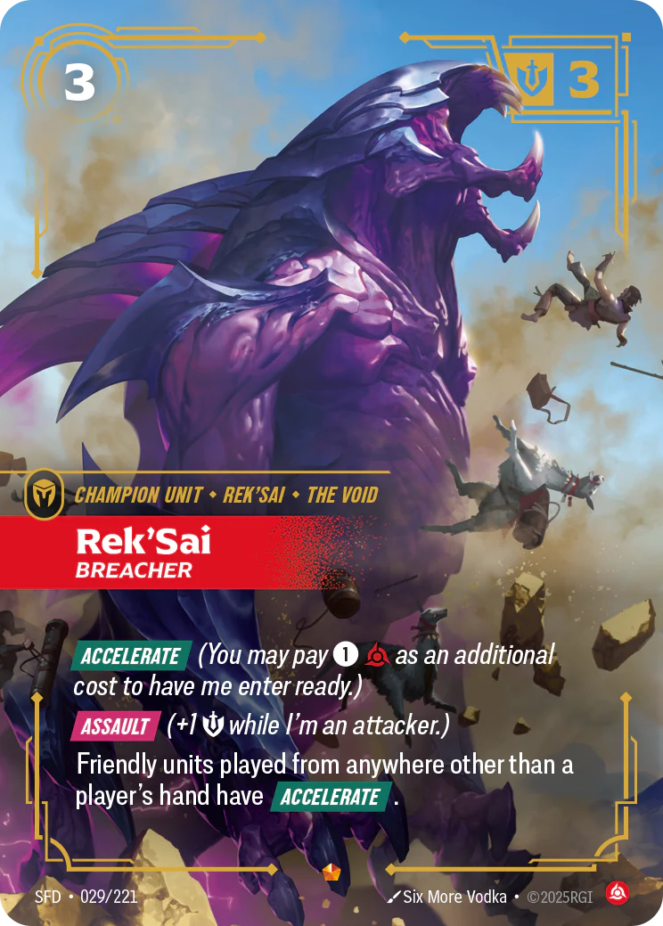 Rek'Sai, Breacher [Spiritforged] 029/221