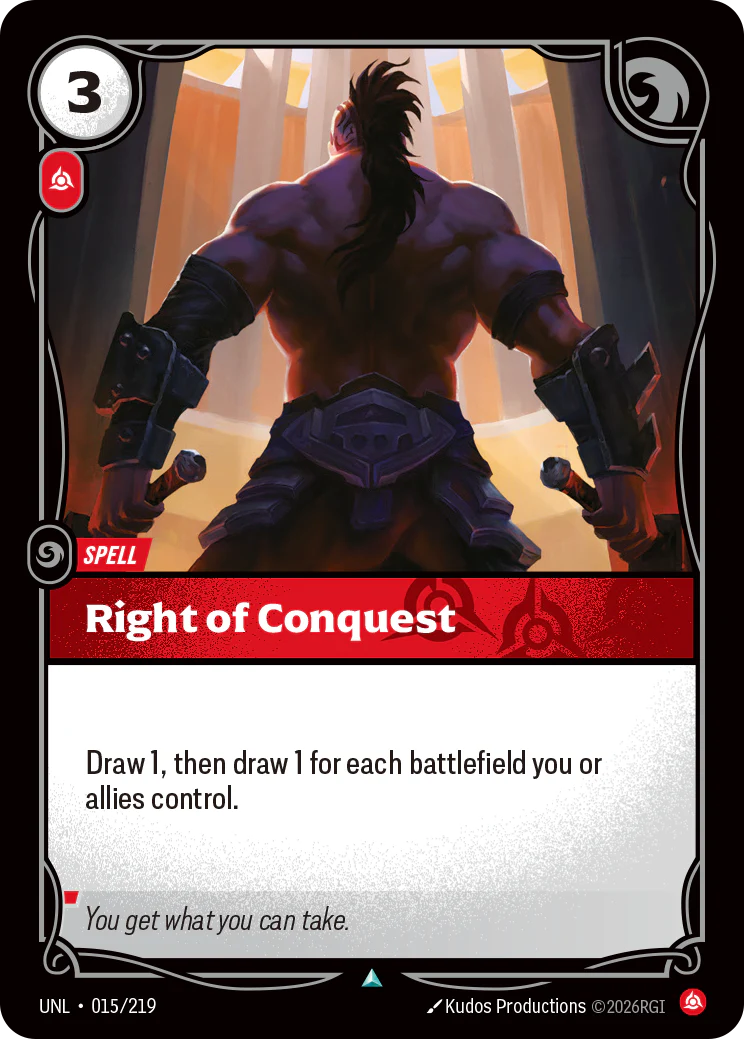 Right of Conquest [Unleashed] 015/219