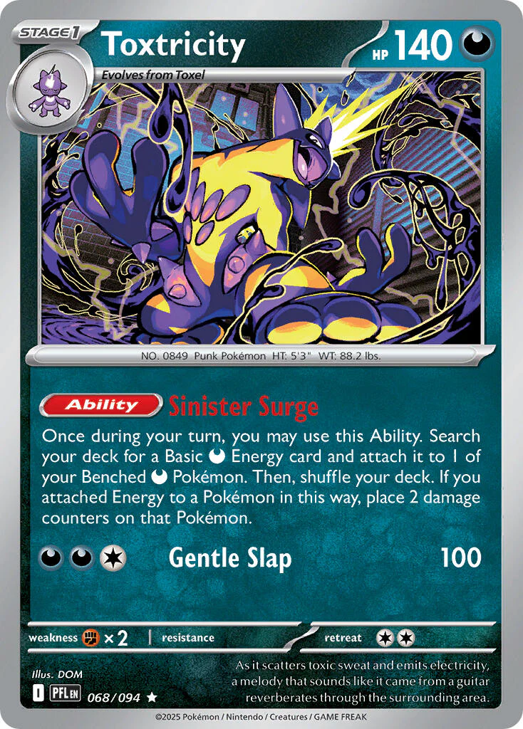 Toxtricity (068/094) (Mega Evolution: Phantasmal Flames) [Theme Deck Exclusive]