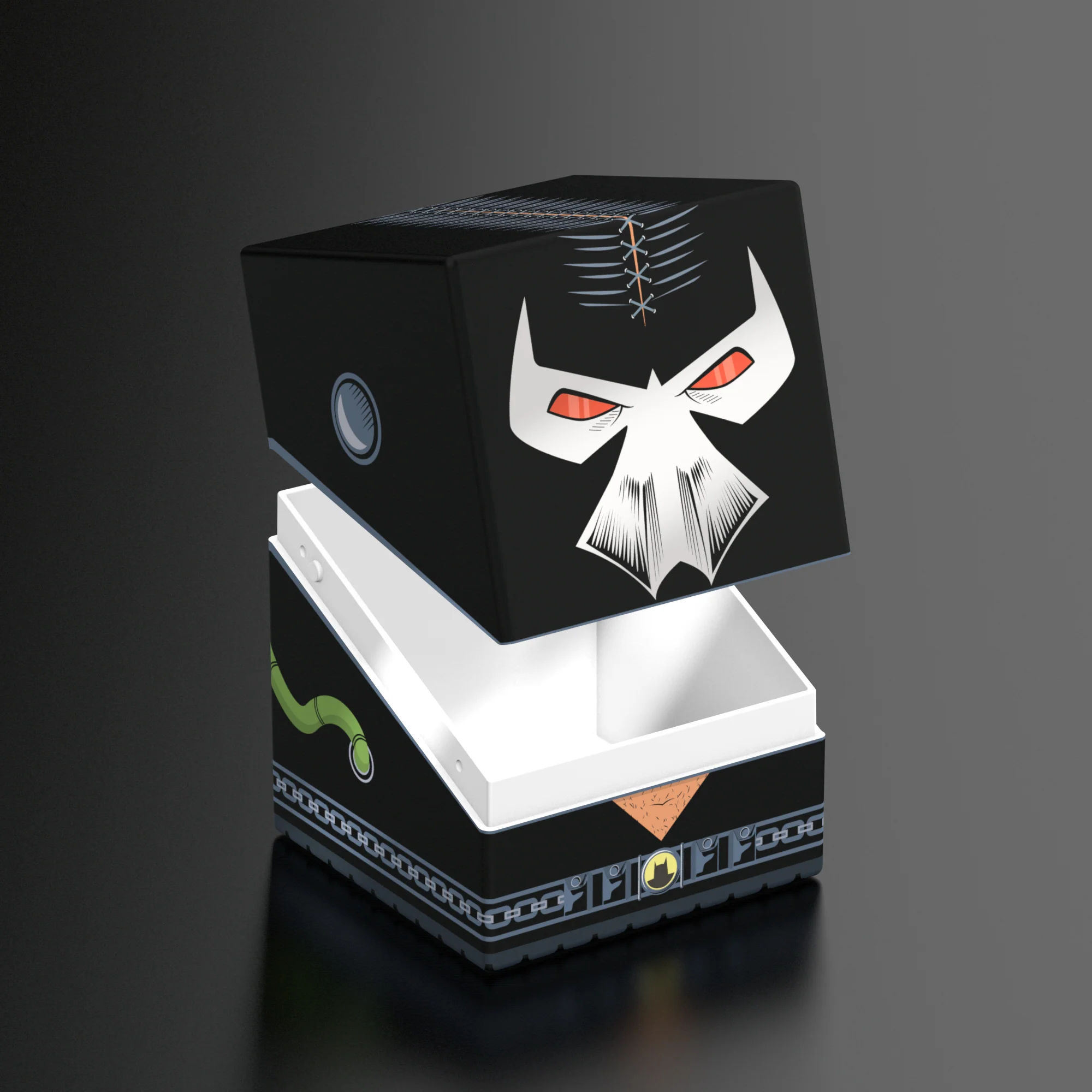 Ultimate Guard: Squaroes: Gotham City 100+ Deck Box - Bane - Image 2